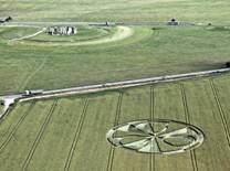 Stonehenge (3), Wiltshire crop circle, aerial photo 12