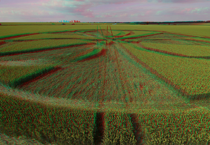 Stonehenge (3), Wiltshire crop circle, aerial photo 33