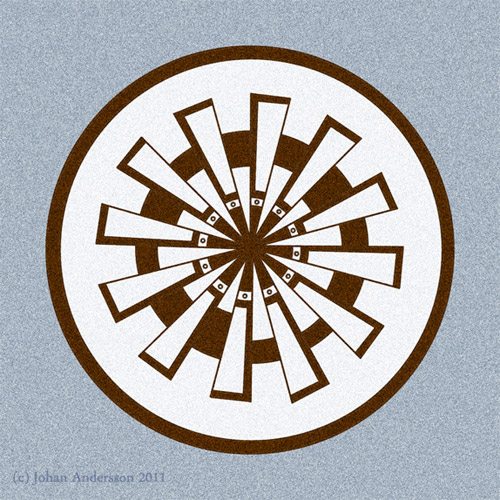 Temple Farm, Wiltshire crop circle, aerial photo 23