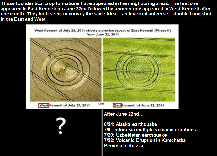 West Kennett, Wiltshire crop circle, aerial photo 6
