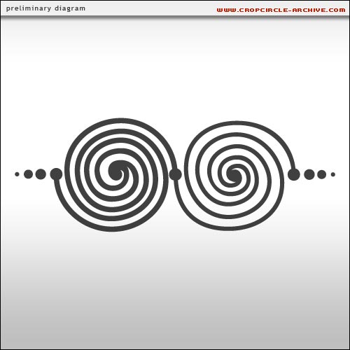 Windmill Hill, Wiltshire crop circle, aerial photo 36