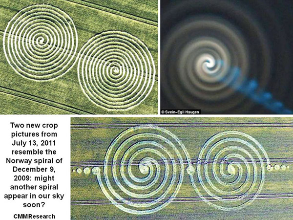 Windmill Hill, Wiltshire crop circle, aerial photo 25