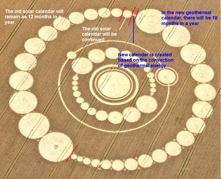 Crop Circle atWindmill Hill (2), Wiltshire crop circle, aerial photo 10