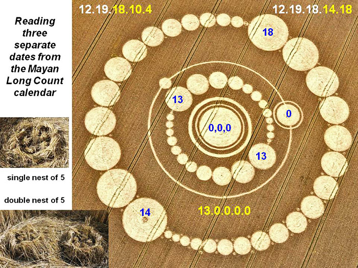 Crop Circle atWindmill Hill (2), Wiltshire crop circle, aerial photo 12