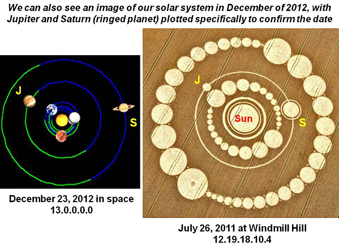 Crop Circle atWindmill Hill (2), Wiltshire crop circle, aerial photo 14