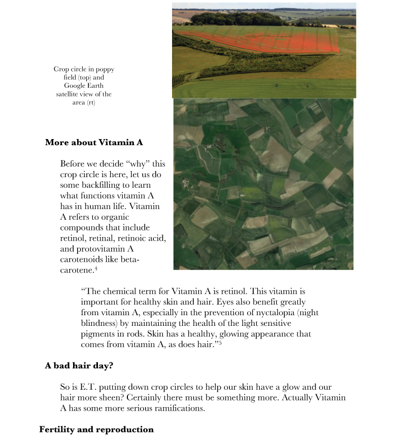 Four Mile Clump, Wiltshire crop circle, aerial photo 19