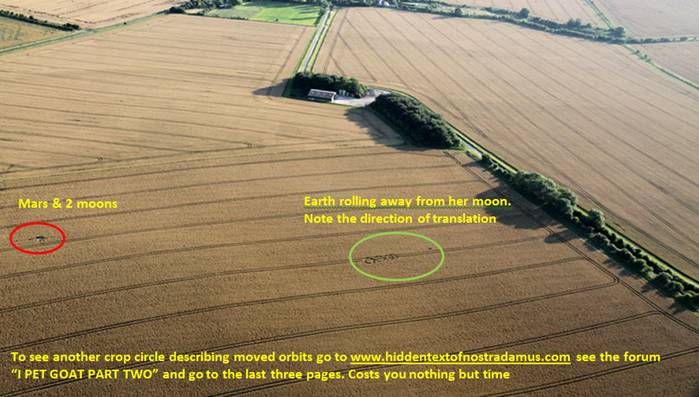 Allington, Wiltshire crop circle, aerial photo 8