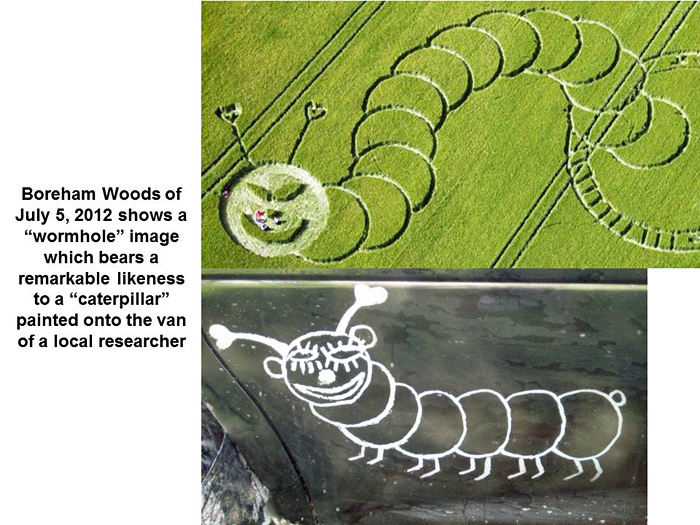Boreham Woods, Wiltshire crop circle, aerial photo 21