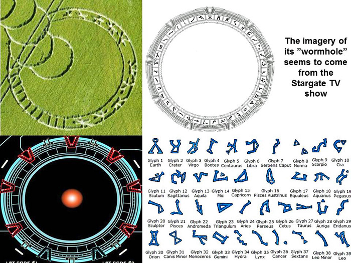 Boreham Woods, Wiltshire crop circle, aerial photo 22