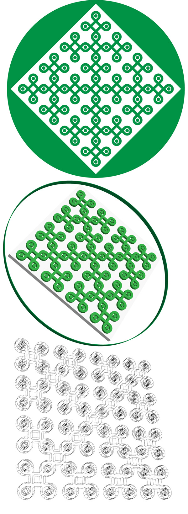 Cheesefoot Head (1), Hampshire crop circle, diagram 56