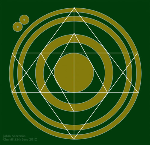 Cherhill, Wiltshire crop circle, aerial photo 23