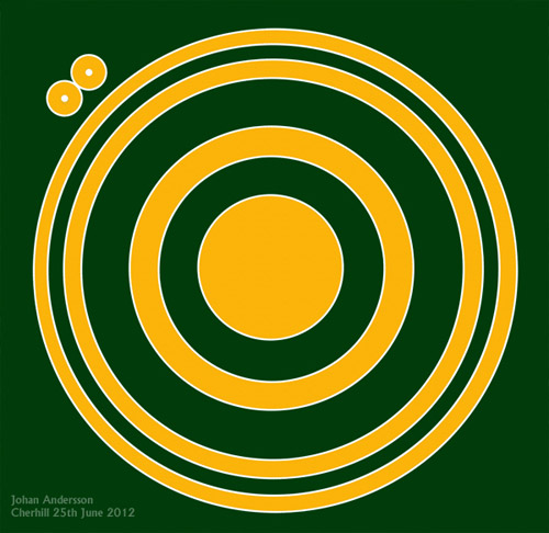 Cherhill, Wiltshire crop circle, aerial photo 22