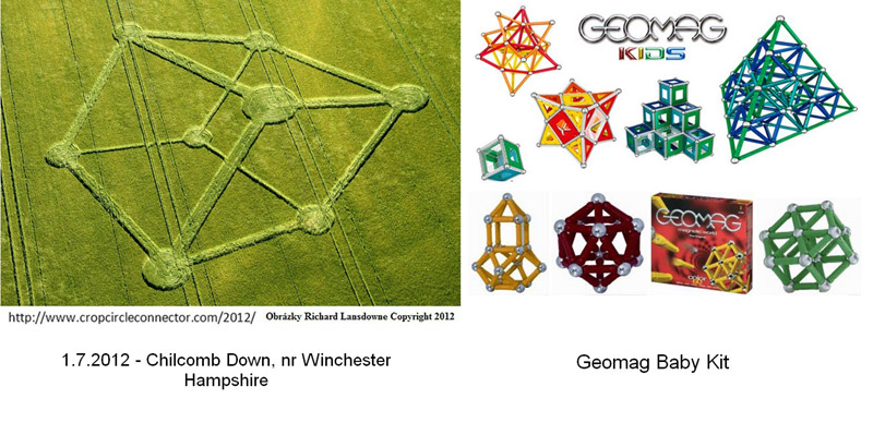 Chilcomb Down, Hampshire crop circle, aerial photo 17