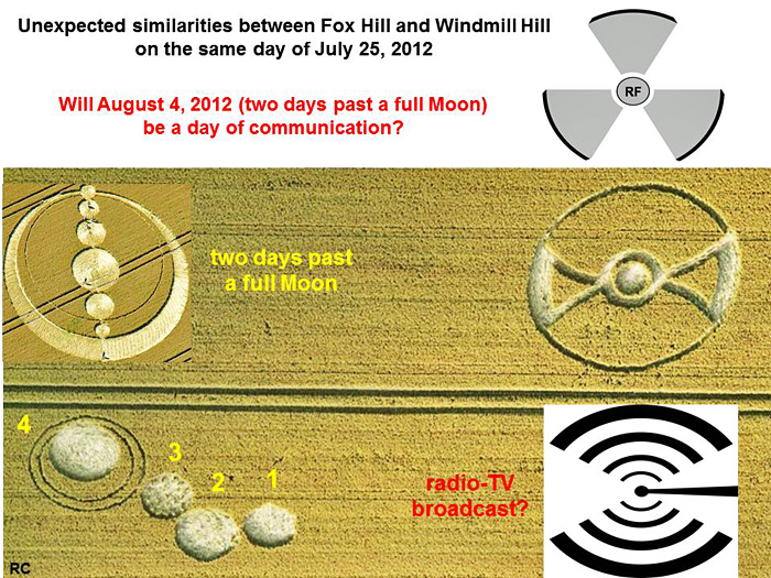 Fox Hill, Wiltshire crop circle, aerial photo 22