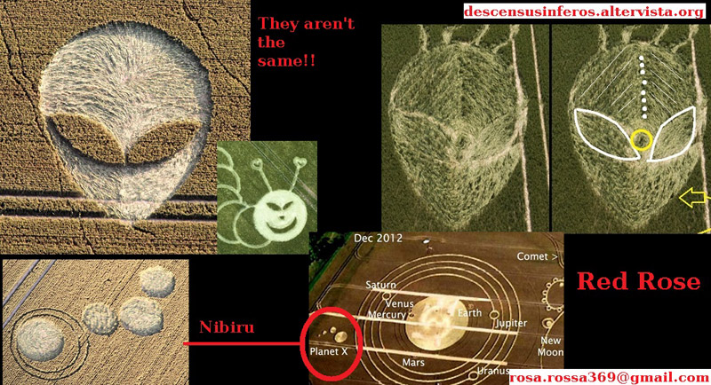 Fox Hill, Wiltshire crop circle, aerial photo 21