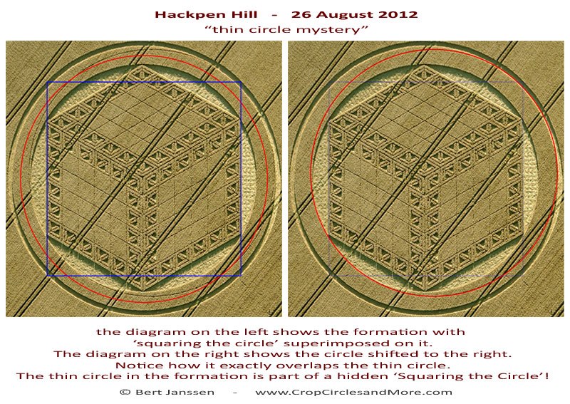 Hackpen Hill (3), Wiltshire crop circle, aerial photo 91