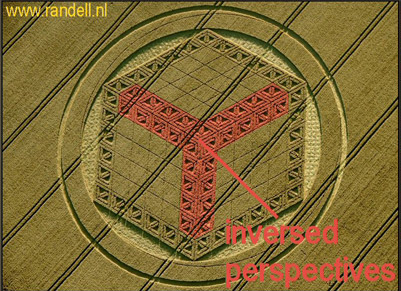 Hackpen Hill (3), Wiltshire crop circle, aerial photo 19