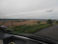 Hackpen Hill (3), Wiltshire crop circle, aerial photo 121