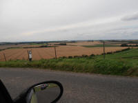 Hackpen Hill (3), Wiltshire crop circle, aerial photo 122