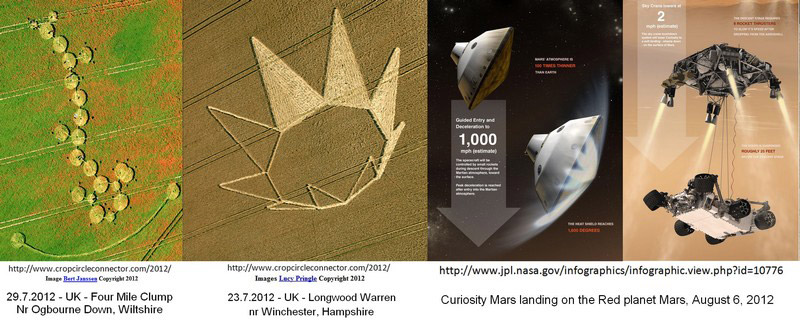 Longwood Warren, Hampshire crop circle, aerial photo 17