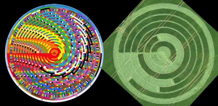 Manton Drove, Wiltshire crop circle, aerial photo 27