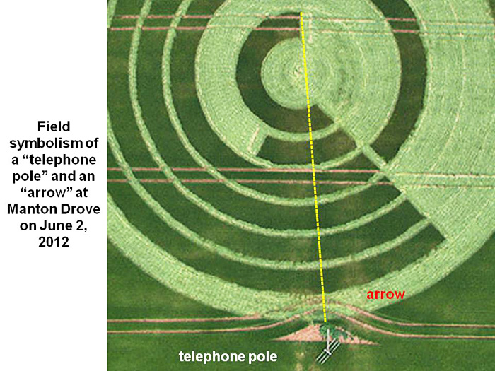 Manton Drove, Wiltshire crop circle, aerial photo 24