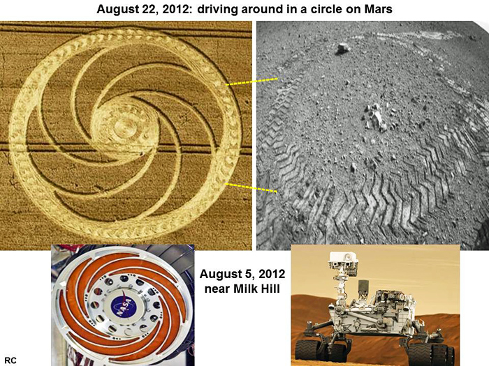 Milk Hill (2), Wiltshire crop circle, aerial photo 23