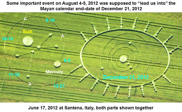 Milk Hill (2), Wiltshire crop circle, aerial photo 17