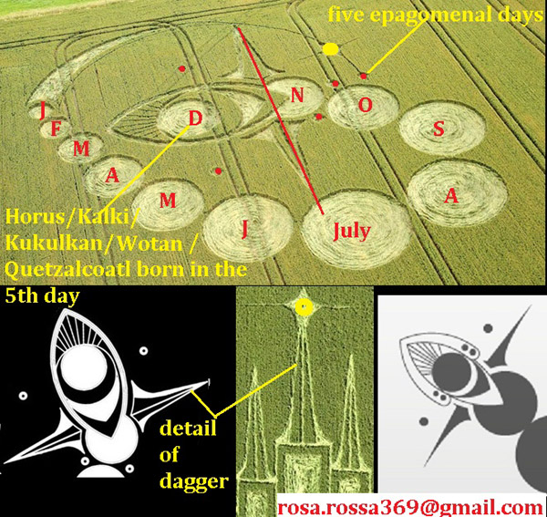 Picked Hill, Wiltshire crop circle, aerial photo 18