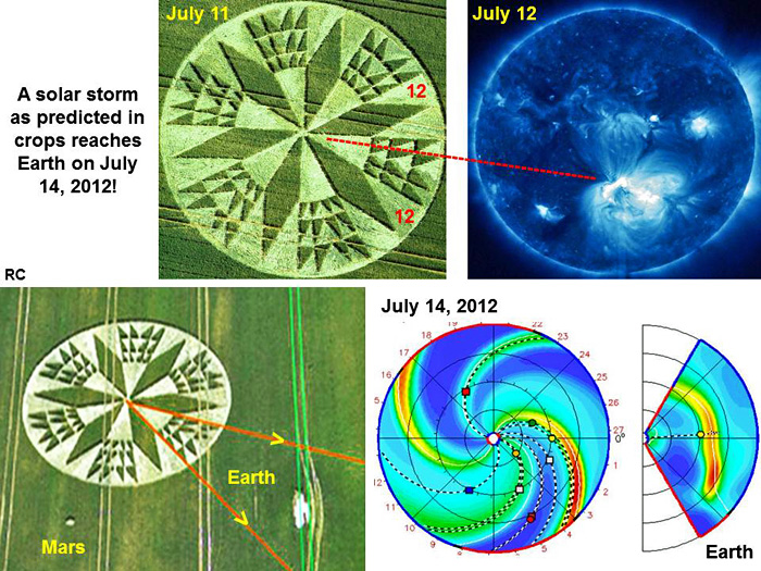 Burrow Hill Fort, Warwickshire crop circle, aerial photo 25