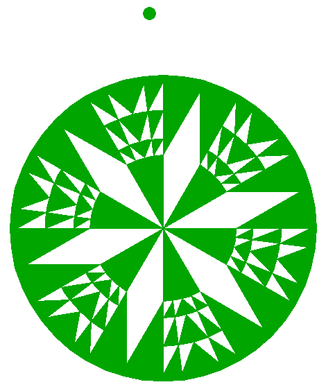 Burrow Hill Fort, Warwickshire crop circle, aerial photo 47
