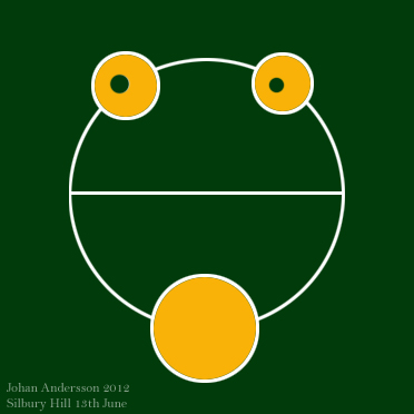 Silbury Hill, Wiltshire crop circle, aerial photo 44