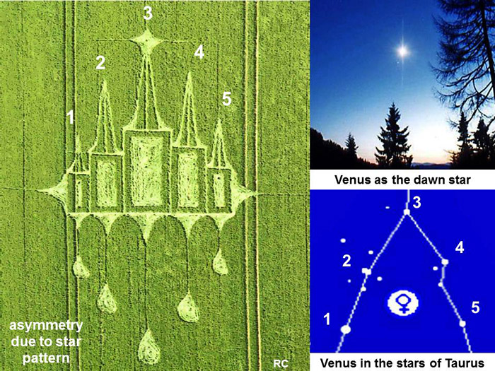 Stanton St Bernard, Wiltshire crop circle, aerial photo 46