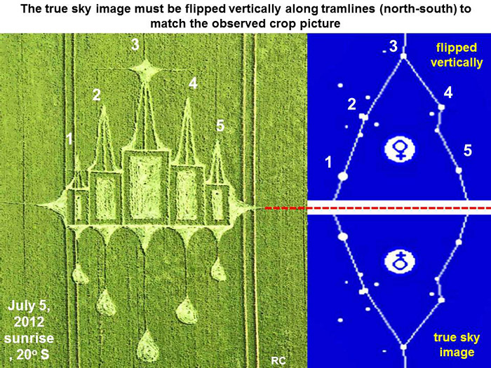 Stanton St Bernard, Wiltshire crop circle, aerial photo 48
