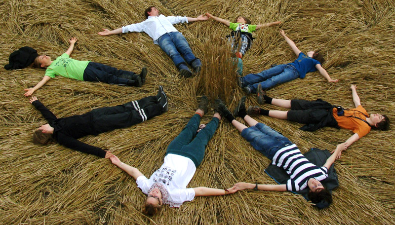 Stone Pit Hill, Wiltshire crop circle, aerial photo 22