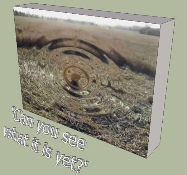 Sutton Manor House, Essex crop circle, aerial photo 5