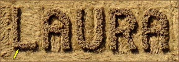 Uffcott, Wiltshire crop circle, aerial photo 8