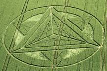 Wanborough Plain, Wiltshire crop circle, aerial photo 19