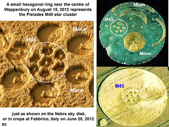 Wappenbury, Warwickshire crop circle, aerial photo 9