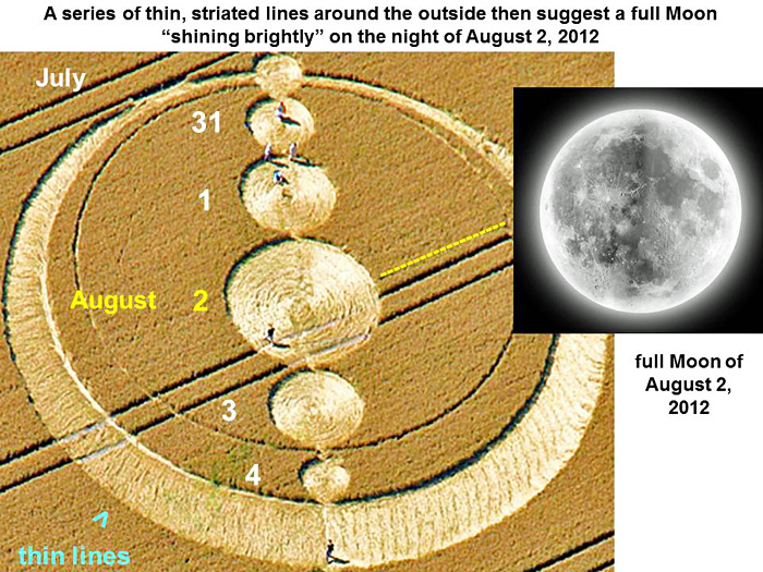 Windmill Hill, Wiltshire crop circle, aerial photo 24
