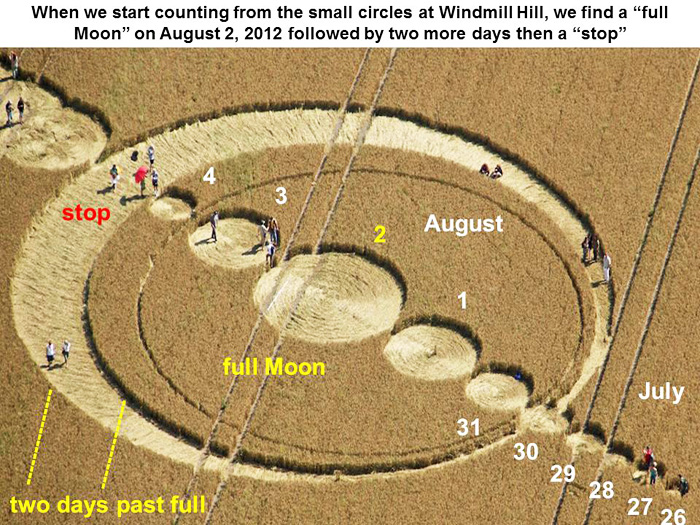 Windmill Hill, Wiltshire crop circle, aerial photo 21