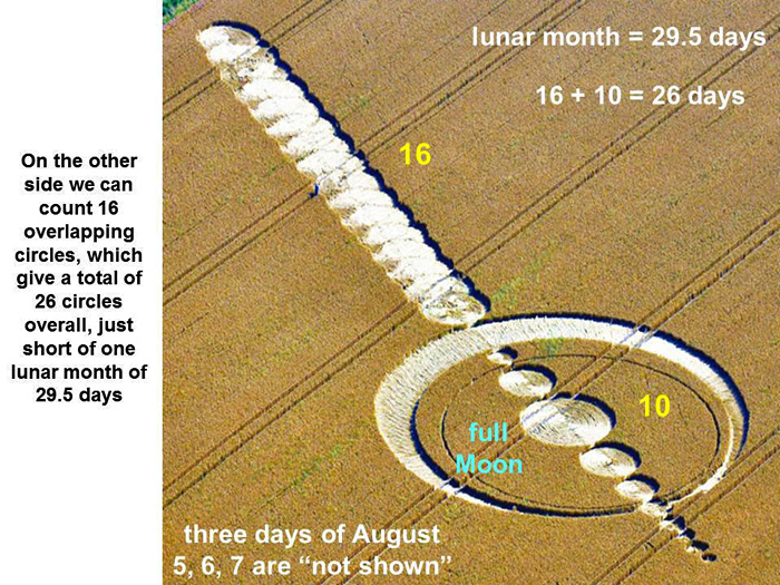 Windmill Hill, Wiltshire crop circle, aerial photo 22