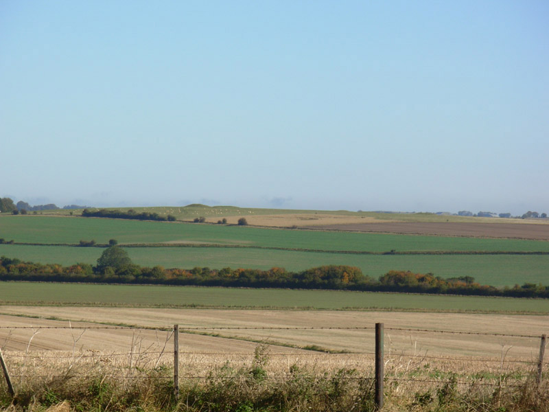 Windmill Hill, Wiltshire crop circle, aerial photo 5