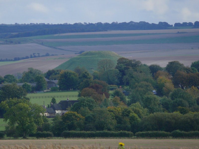 Windmill Hill, Wiltshire crop circle, aerial photo 37