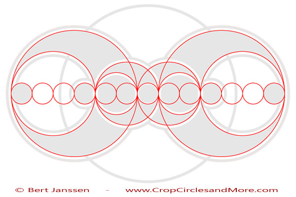 Windmill Hill, Wiltshire crop circle, aerial photo 10