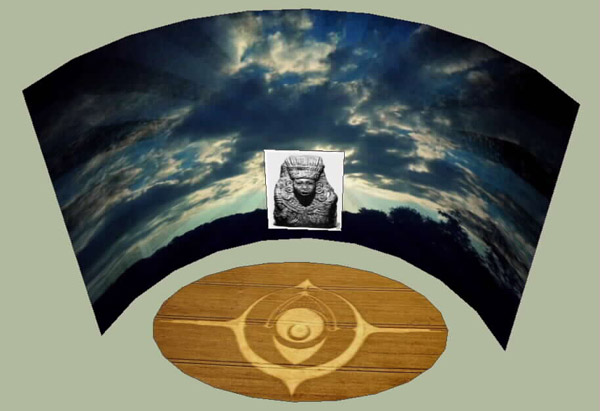 Woodborough Hill, Wiltshire crop circle, aerial photo 14