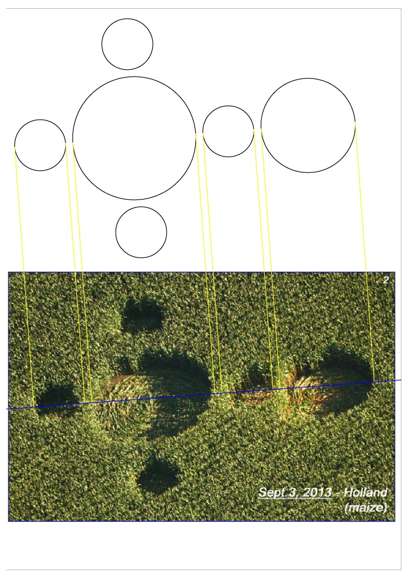 Bosschenhoofd, Netherlands crop circle, aerial photo 19