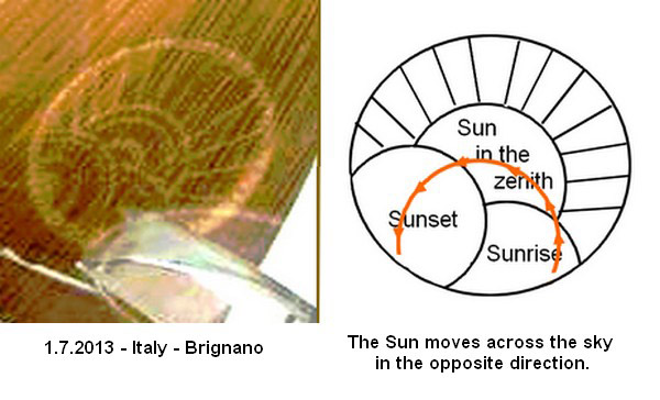 Brignano (Bergamo), Italy crop circle, aerial photo 2