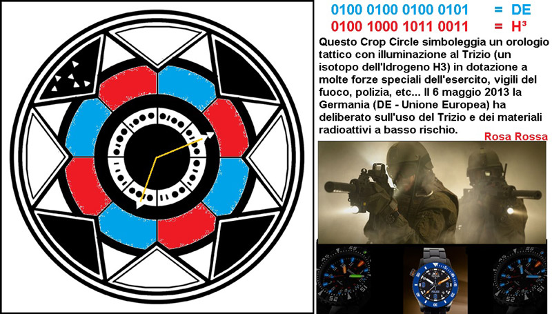 Cavallo Grigio, Italy crop circle, aerial photo 19