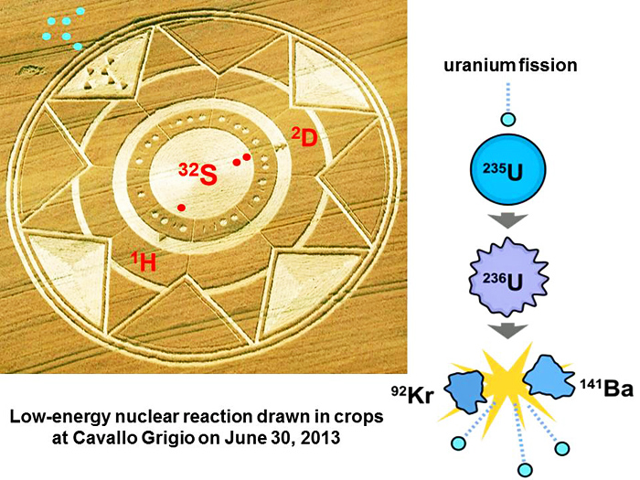Cavallo Grigio, Italy crop circle, aerial photo 16